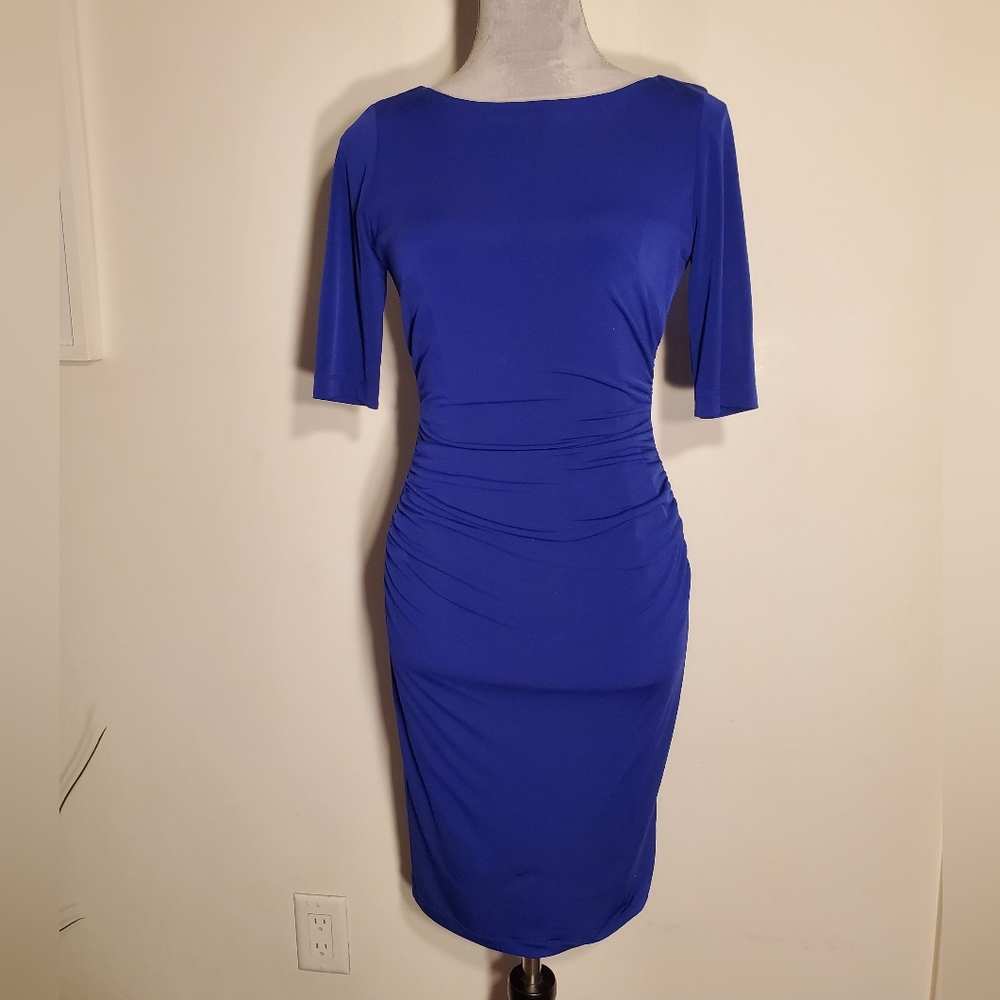 💙VINCE CAMUTO Royal-Blue Dress